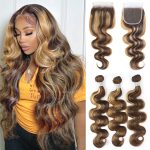 highlight 4-27 body bundles with closure