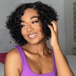 pixie curly short bob wig