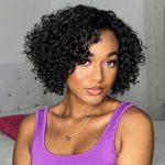 pixie curly short bob wig