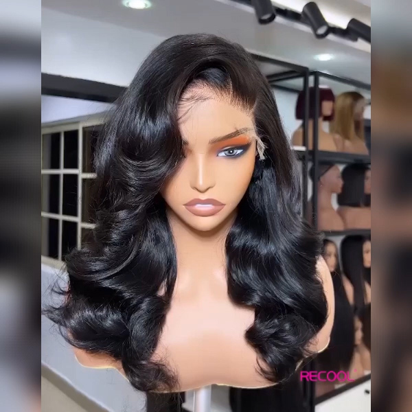 shoulder length body wave wig 3