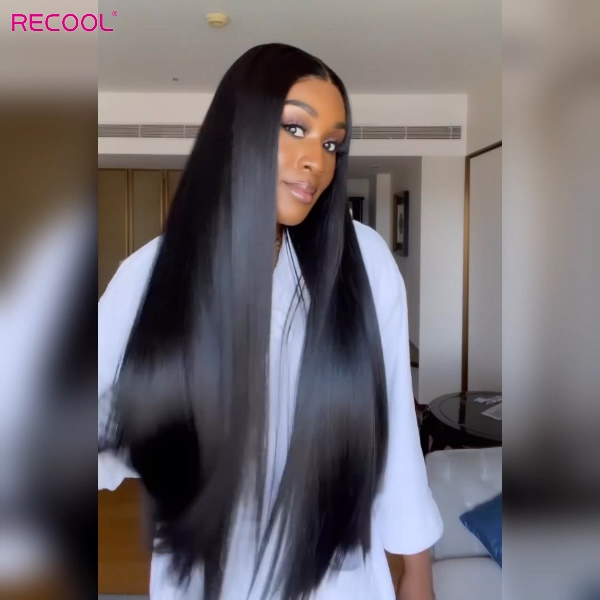 HD lace closure wig straight hair