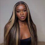 highlight color human hair wig (1)