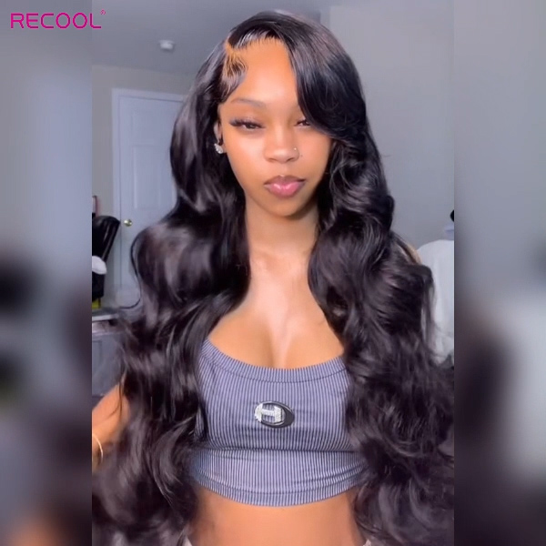 body wave lace front wig