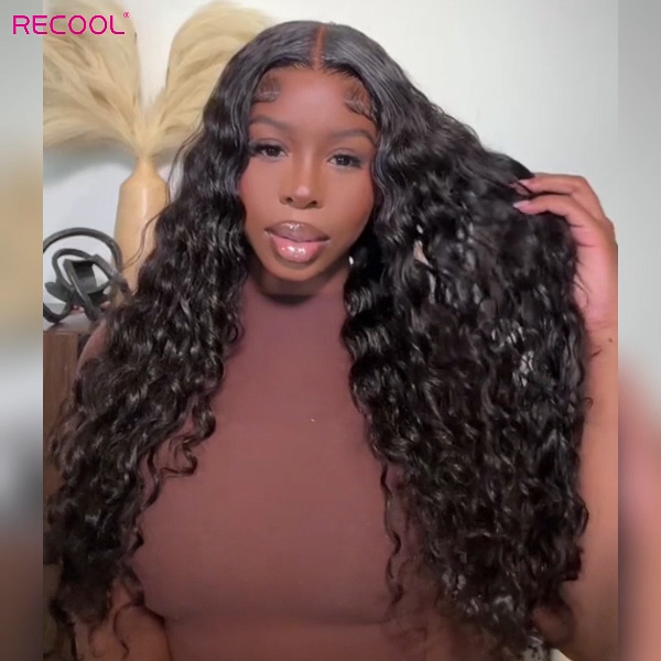 loose deep wave wig