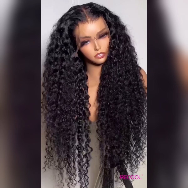 deep wave long inches wig