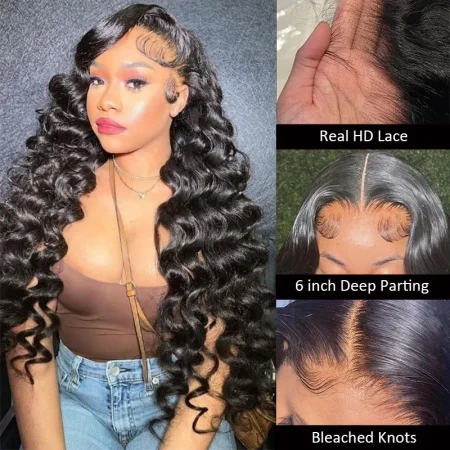 loose deep wave 13x6 hd lace wig