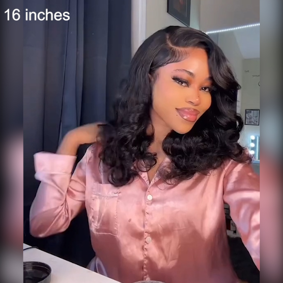 body wave short wig bob