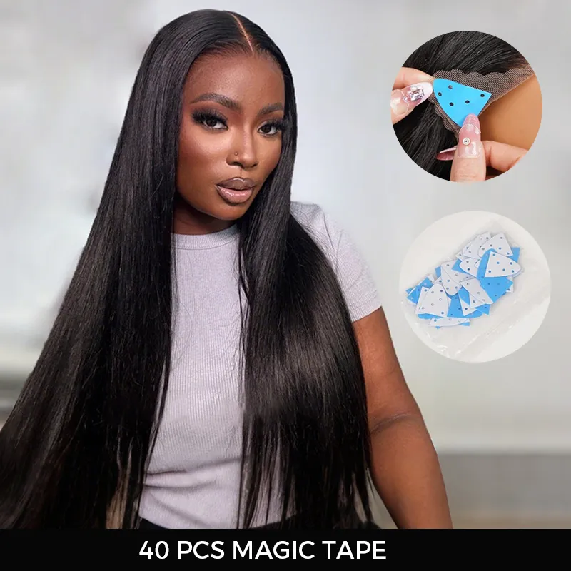 40PCS Wig Tapes for Lace Wigs Invisible Waterproof Double Side Ultra Hold Tape for Wigs