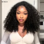 bouncy deep wave half wig (2)