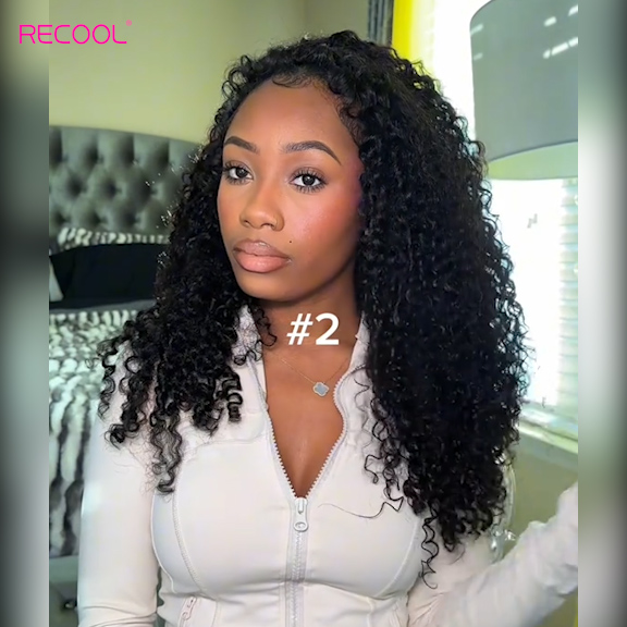 kinky curly half wig (1)