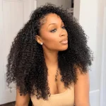 kinky curly half wig (1)
