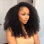 kinky curly half wig (1)