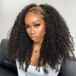 kinky curly half wig (1)