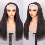 yaki straight hair hlaf wig (1)
