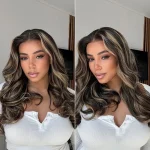 balayage highlight short wig (2)