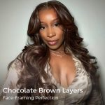 brown color loose wave layer cut wig (1)