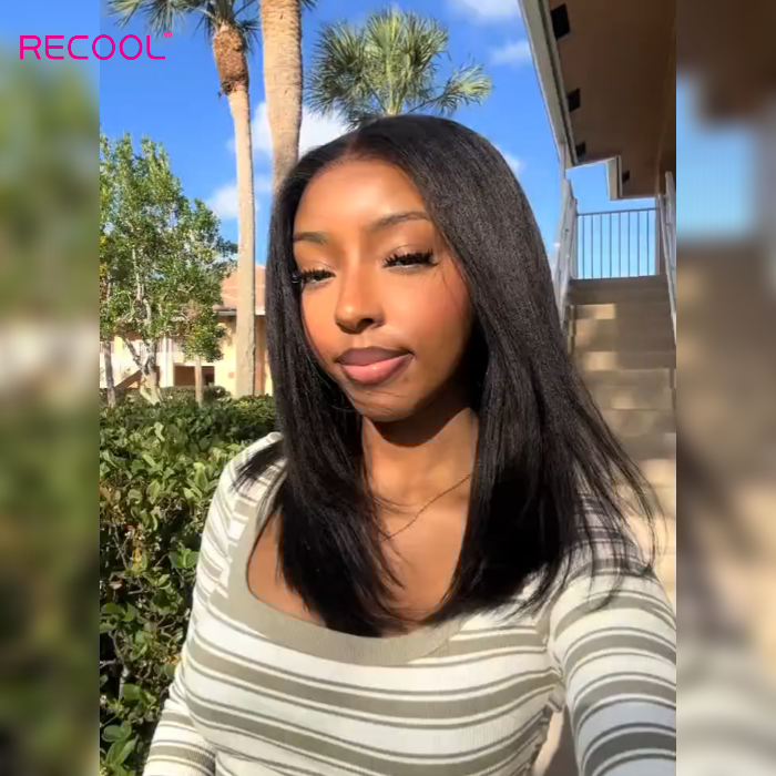 Yaki straight bob wig