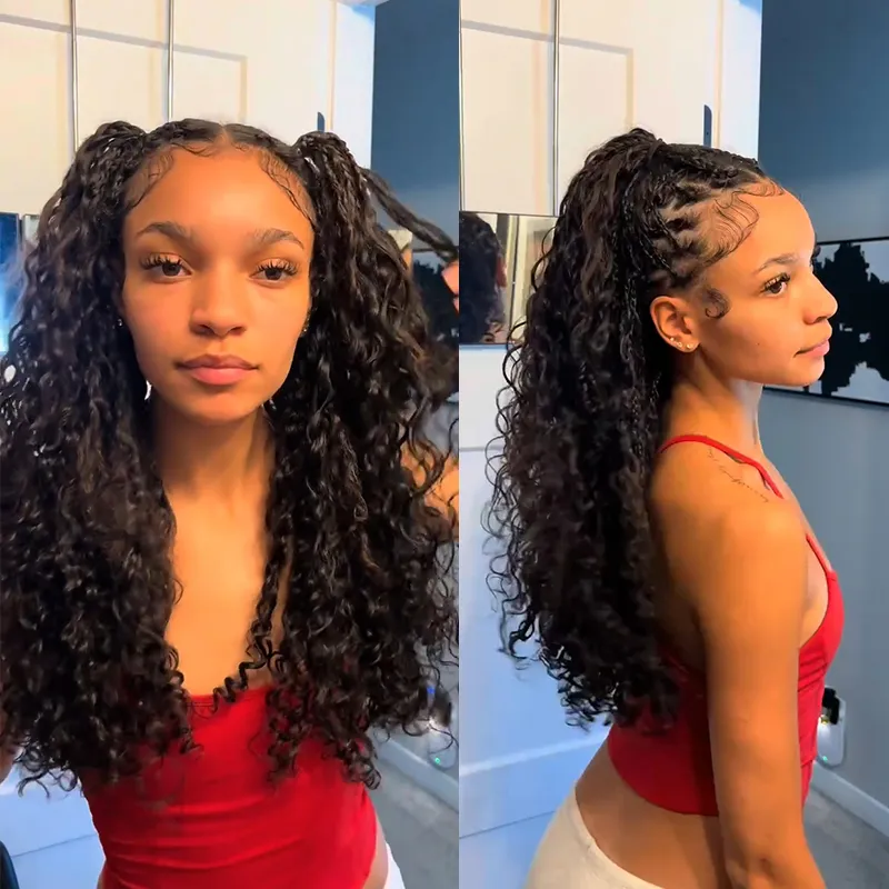 beach curly crochet hair extension (3)