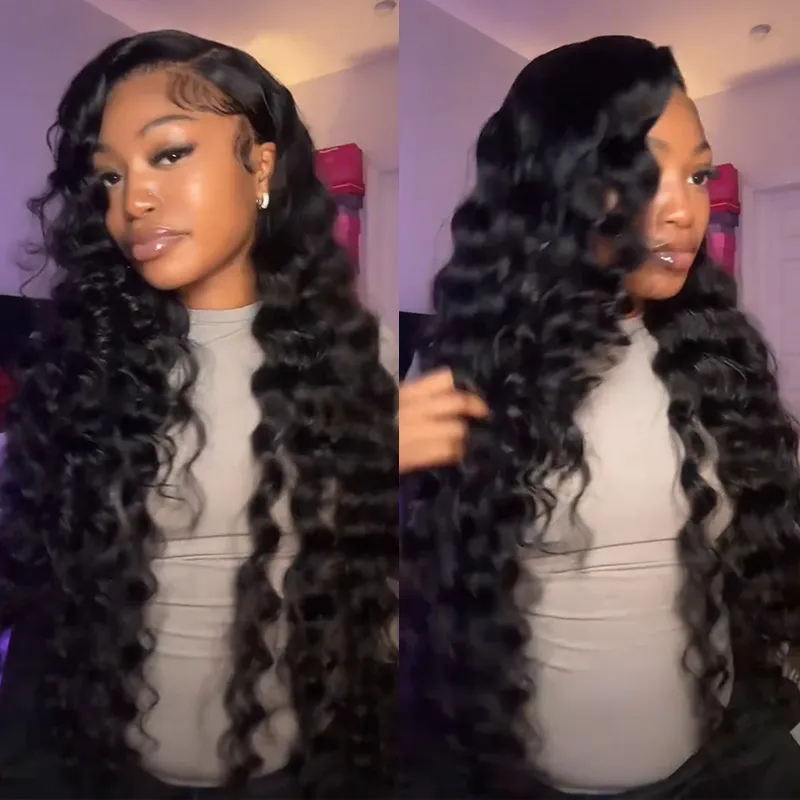 loose deep wave hd lace wig