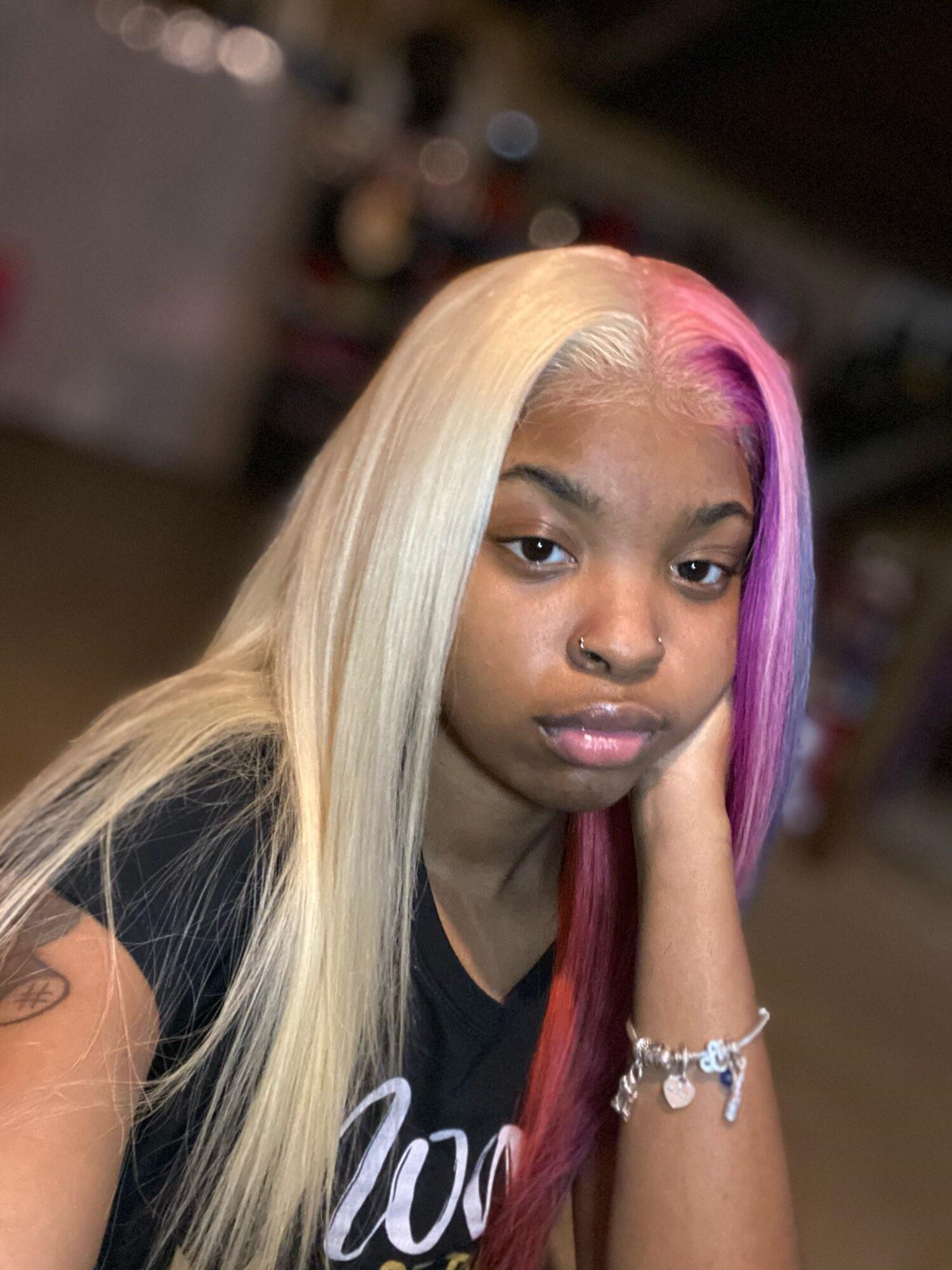 Blonde 613 Straight 3 Bundles Human Hair With Lace Frontal ...